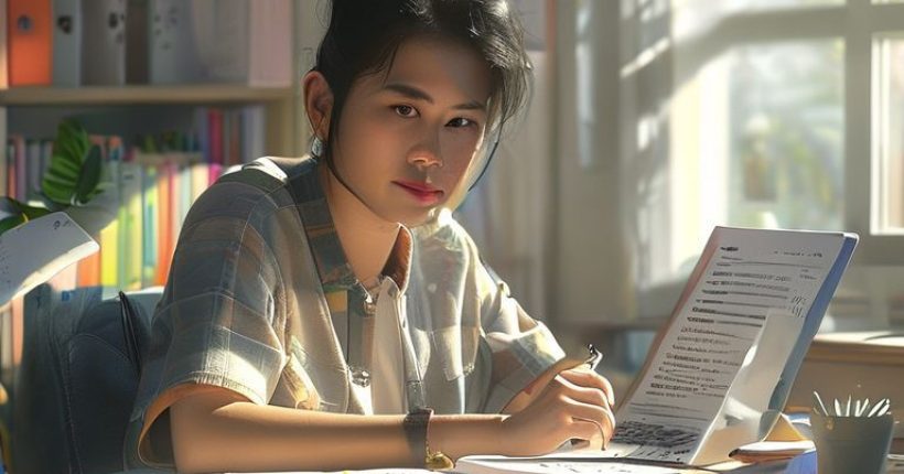 {"prompt":"Photorealistic image of a Thai university student sitting at a desk covered in textbooks, a laptop, and a planner, highlighting effective time management techniques such as a Pomodoro timer, color-coded notes, and a prioritized to-do list. The background should show a bright, modern study space with soft, natural lighting. The overall mood should be positive, focused, and inspiring.","originalPrompt":"Photorealistic image of a Thai university student sitting at a desk covered in textbooks, a laptop, and a planner, highlighting effective time management techniques such as a Pomodoro timer, color-coded notes, and a prioritized to-do list. The background should show a bright, modern study space with soft, natural lighting. The overall mood should be positive, focused, and inspiring.","width":1024,"height":1024,"seed":2593,"model":"sana","enhance":false,"nologo":false,"negative_prompt":"undefined","nofeed":false,"safe":false,"quality":"medium","image":[],"transparent":false,"has_nsfw_concept":false,"concept":[],"trackingData":{"actualModel":"sana","usage":{"completionImageTokens":1,"totalTokenCount":1}}}