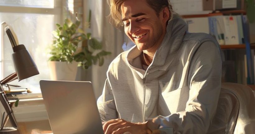 {"prompt":"Photorealistic image of a person sitting at a desk, working on a laptop. The scene is well-lit and organized, with a calendar and a notebook on the desk. The person is smiling and looks focused. The overall tone is motivational and productive.","originalPrompt":"Photorealistic image of a person sitting at a desk, working on a laptop. The scene is well-lit and organized, with a calendar and a notebook on the desk. The person is smiling and looks focused. The overall tone is motivational and productive.","width":1024,"height":1024,"seed":1510,"model":"sana","enhance":false,"nologo":false,"negative_prompt":"undefined","nofeed":false,"safe":false,"quality":"medium","image":[],"transparent":false,"has_nsfw_concept":false,"concept":[],"trackingData":{"actualModel":"sana","usage":{"completionImageTokens":1,"totalTokenCount":1}}}