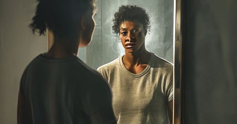 {"prompt":"A person confidently standing in front of a mirror, seeing a more powerful and self-assured reflection. Light should be highlighting the strong reflection in the mirror and the overall tone should feel inspiring and positive.","originalPrompt":"A person confidently standing in front of a mirror, seeing a more powerful and self-assured reflection. Light should be highlighting the strong reflection in the mirror and the overall tone should feel inspiring and positive.","width":1024,"height":1024,"seed":19259,"model":"sana","enhance":false,"nologo":false,"negative_prompt":"undefined","nofeed":false,"safe":false,"quality":"medium","image":[],"transparent":false,"has_nsfw_concept":false,"concept":[],"trackingData":{"actualModel":"sana","usage":{"completionImageTokens":1,"totalTokenCount":1}}}